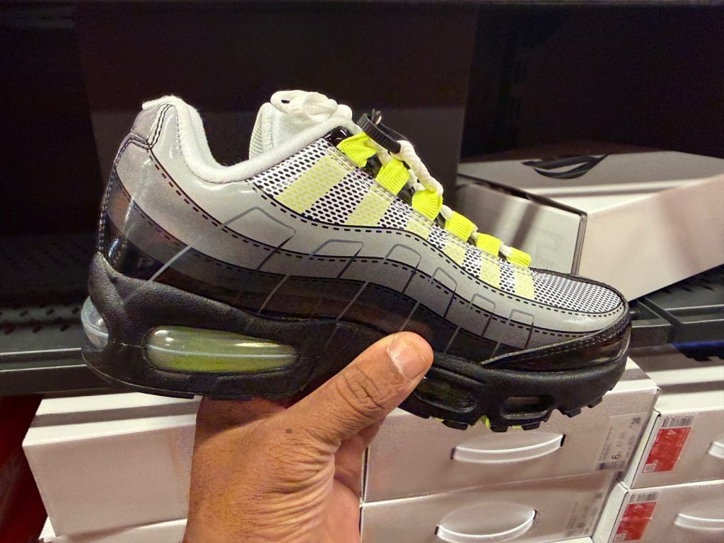 Patent Finish Air Max 95 Big Bubble Neon Drops to $64