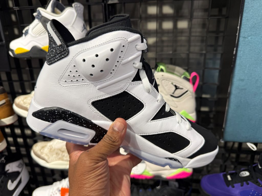 Jordan 6 Retro White/Black Clears for $180 at JD Sports