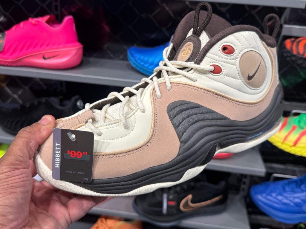 Nike Air Penny 2 Tan Beige Hits Hibbett for $99.98