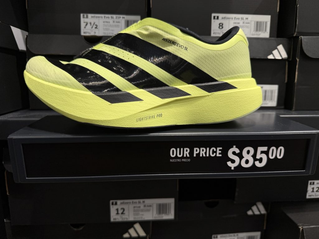 Adidas Adizero Evo SL Zip Drops to $85 at Vineland