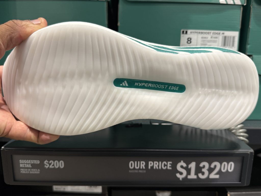 Adidas Hyper Boost Edge Surfaces at Vineland for $132